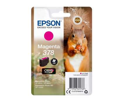 Tusz EPSON 378M Magenta do XP15000 C13T37834010